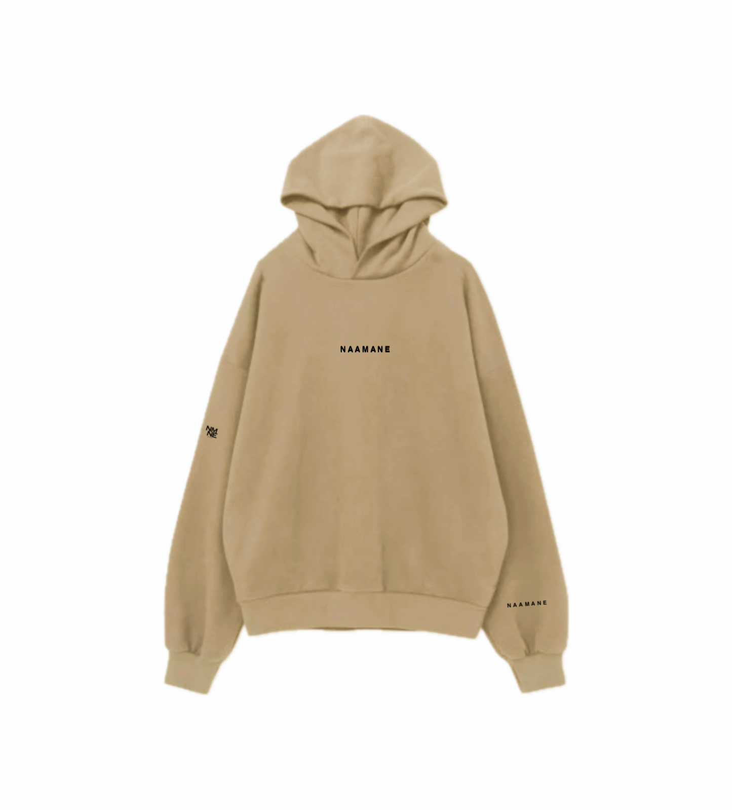 LIGHT BROWN/BEIGE HOODIE NAAMANE