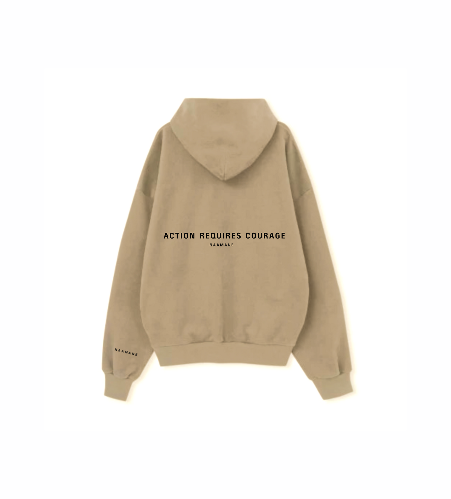 LIGHT BROWN/BEIGE HOODIE NAAMANE