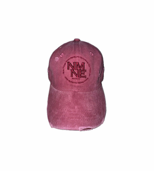 RED/PURPLE WASHED KEEP YA "HEAD" UP CAP